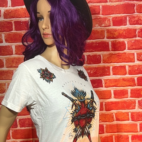 Affliction Women’s T-Shirt - Picture 5 of 11